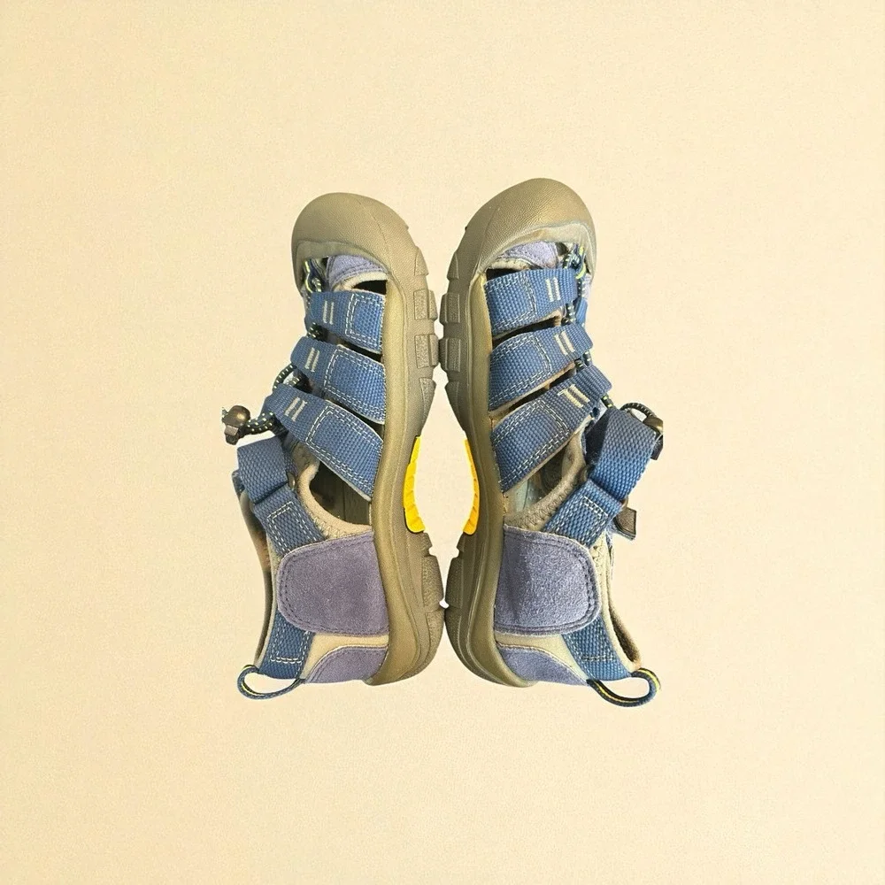 Keen Sandals Kids Size 3 Newport H2 Trail Hiking‎ Water Sport Sandal Navy Shoes